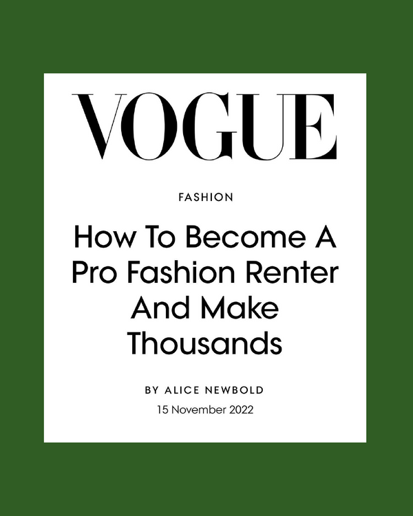 How To Become A Pro Fashion Renter And Make Thousands