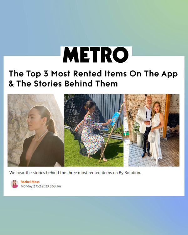Top 3 Most Rented Items On The App & The Stories Behind Them
