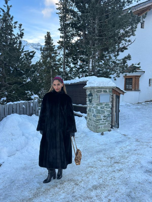 Eshita Travels to St. Moritz
